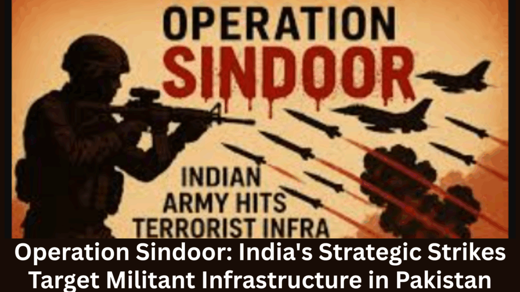 Operation Sindoor India's Strategic Strikes Target Militant Infrastructure in Pakistan