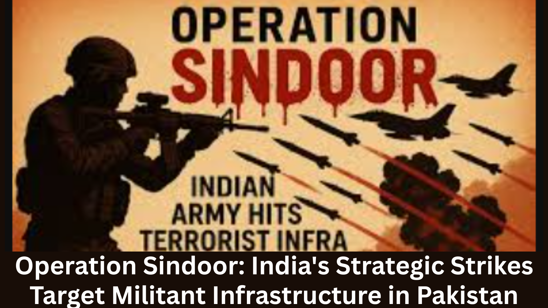 Operation Sindoor India's Strategic Strikes Target Militant Infrastructure in Pakistan